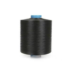 Sợi len polyester đen chất lượng cao 30S AA, dệt kim móc tay - Product Image 1