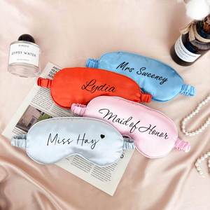 Antifaz para Dormir con Diseño de Pestañas, Tejido a Mano, Estilo Romántico, Regalo para Despedida de Soltera, Propuesta de Dama de Honor, Recuerdos para Fiesta de Pijamas - Product Image 1