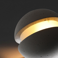 Lustre style industriel nordique étoile et lune, blanc chaud, hauteur réglable, design en ciment, pour décoration de chambre et restaurant