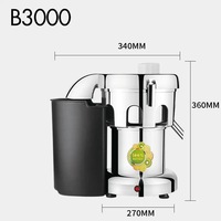 Presse-agrumes A3000 370W à usage intensif, machine à jus de fruits et légumes, extracteur de jus commercial
