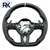 Volant sport en fibre de carbone pour châssis F M Sport avec affichage LED, cuir Nappa perforé, X5/X4, directement d'usine, prix bas