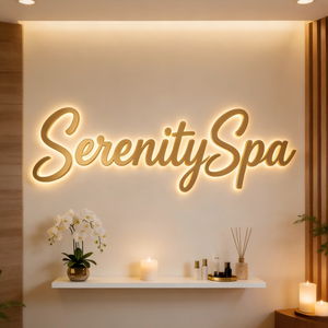 Enseigne personnalisée pour magasin, intérieur/extérieur, lettres 3D en métal, enseigne pour salon de manucure, logo mural LED, enseigne 3D pour la décoration de boutique - Product Image 2