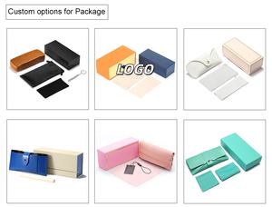 最新イタリアトレンド高級カスタムロゴ特大ブランドデザイナーCR39厚手手作りアセテートサングラス（女性用） - Product Image 5