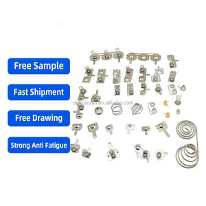 Support de pile AAA en métal plaqué or Cr2032 pour contacts de batterie à ressort haute performance à ressort <span class=keywords><strong>Dacia</strong></span> Spring - Product Image 2