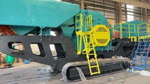 Planta de Trituración de Alta Eficiencia, Trituradora de Impacto Móvil Tipo Oruga con Máquina de Cribado, Suministro de Fábrica para la Venta - Product Image 6