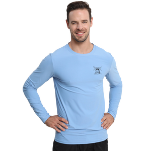 Camiseta deportiva de secado rápido para hombre, camiseta de entrenamiento ligera y transpirable para correr y hacer ejercicio al aire libre - Product Image 1