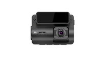 Caméra embarquée double objectif 4K+2K 2 pouces LCD de qualité supérieure, caméra de recul pour voitures avec écran, vision nocturne avec application Wifi DVR de voiture