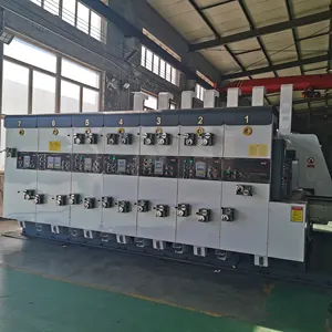 ZHENHUA 1226 Automatic Printing Die Cutting Corrugated Carton Box Packaging Making Machine