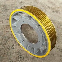 Poulie de traction pour ascenseur Mitsubishi EM2470 EM2471 EM2430 OD620, pièces de rechange pour roue de machine de traction à câble en acier