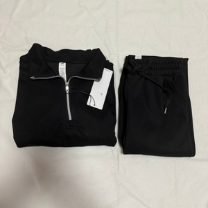 Ensemble de survêtement décontracté 2 pièces pour homme AIL, col montant, fermeture éclair quart de tour, manches longues, pour le sport et le jogging, grandes tailles - Product Image 5