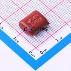 Condensador de película de polipropileno (CBB) B22E104KN135120090050EOZ, componente de montaje pasante (THT), paso de 10 mm, 100 nF, 10 %, 250 V - Product Image 1