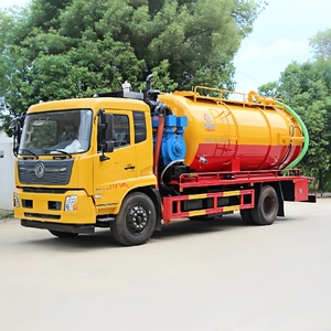 Camion de nettoyage des eaux usées Dongfeng, <span class=keywords><strong>prix</strong></span> direct usine, 5,57 m³, 245 CV, avec moteur auxiliaire et <span class=keywords><strong>jet</strong></span> d'eau haute pression - Product Image 2