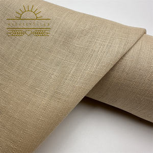 Tissu en lin français 100% pour vêtements <span class=keywords><strong>Lot</strong></span> de stock tissu en lin tissé Delave lavé pur - Product Image 2