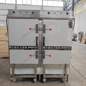 QDMECH - Cuiseur vapeur commercial en acier inoxydable de qualité alimentaire pour riz, pains vapeur et plats - <span class=keywords><strong>Armoire</strong></span> vapeur - Product Image 6