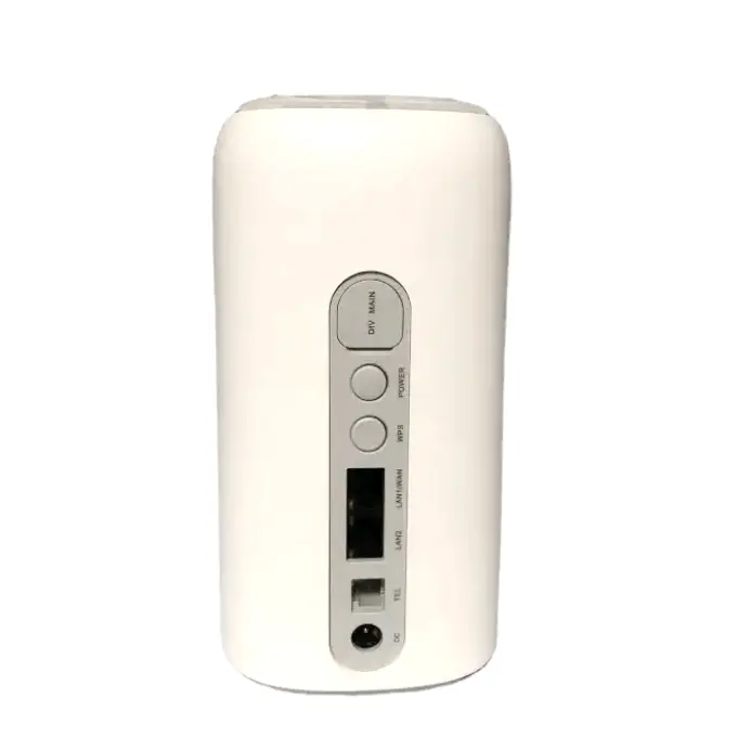 FIBERHOME ROUTER nirkabel seluler LG6121F, CPE 5G NR n1/3/5/7/8/20/28/38/40/41/77/78 QUAD CORE WIFI 6 Router rumah