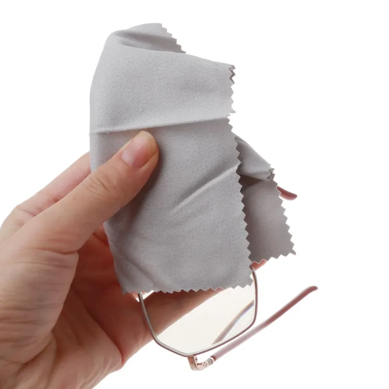Reusable Anti Fog Glasses Lens Fabric Cleaning Cloth Wipes For Spectacles Lenses Camera Phone Screen Soft Wiping Napkins