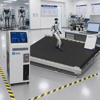 Estación de Prueba de Equilibrio para Robots Humanoides, Plataforma de Movimiento de 6 Grados de Libertad, Equipo de Prueba de Estabilidad para Robots Bípedos, Análisis de ZMP y COP