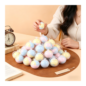 Professional Grade Texture Relief Sphere Clear Glossy Handmade Squeeze Toy Cognitive Comfort Bag Friendly Mini - Product Image 6