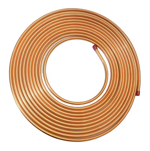 Tuyau en <span class=keywords><strong>cuivre</strong></span> pur pour climatiseur, fabrication chinoise, T2 C1100, 1/4 5/8 pouce, 15 m par rouleau, <span class=keywords><strong>prix</strong></span> <span class=keywords><strong>du</strong></span> tuyau en <span class=keywords><strong>cuivre</strong></span> - Product Image 3