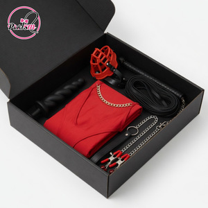 Set de Entrenamiento Erótico Masculino SM, Rojo, para Juegos de Rol Seductores, Coqueteo en Pareja, Juguete Sexual, Regalo para Adultos - Product Image 4