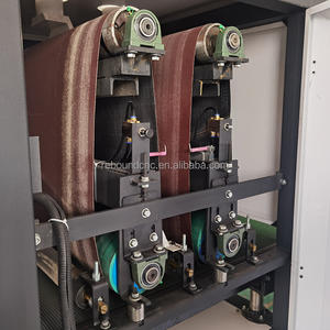 <span class=keywords><strong>Levigatrice</strong></span> Automatica CNC REBOUND con Nastro Abrasivo <span class=keywords><strong>ad</strong></span> <span class=keywords><strong>Acqua</strong></span> per Sbavatura, Levigatura e Lucidatura di Lamiere Metalliche - Product Image 6