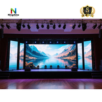 Grand écran polychrome d'intérieur P2 P3 P4 de fond d'étape d'affichage à LED de P3.91mm