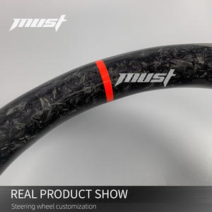 Volant en fibre de carbone forgé sur mesure pour Mercedes-Benz 2018-2021 G350 G550 C300 C63 <span class=keywords><strong>S</strong></span> <span class=keywords><strong>CLA</strong></span> GLA GLE GLS E300 S400 <span class=keywords><strong>A45</strong></span> GT <span class=keywords><strong>AMG</strong></span> - Product Image 5