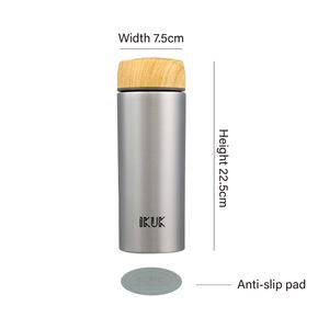 Bouteille portable en porcelaine intérieure/extérieure Sus 304 de qualité supérieure avec doublure en porcelaine et couvercle en porcelaine - Product Image 5