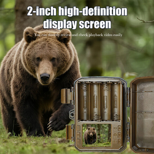 Cámara de Seguridad Digital Portátil con Pantalla de 2 Pulgadas DL003, Visión Nocturna, PIR, Grabación de Movimiento, 1080P, 16MP, Precio Económico - Product Image 5