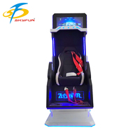 Chaise d'Amusement Originale Simulateur VR 360 avec Construction en Acier/Métal Utilisation Intérieure Couleurs de Lumière Changeables Expérience de Vol VR