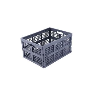 Home Storage Factory Price Home Multipurpose Extra Large Folding Plastic Collapsible Storage Basket Crates