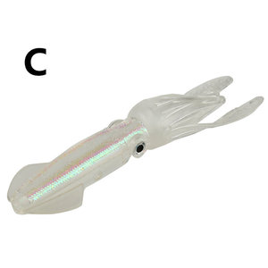 Esca Artificiale Luminosa in Plastica a Forma di Calamaro, Esca Morbida a Forma di Shad, Esca Morbida per la Pesca al Calamaro - Product Image 4