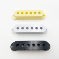 Couvre-captateurs en plastique colorés de 48 mm pour guitare électrique, durables, accessoires de guitare