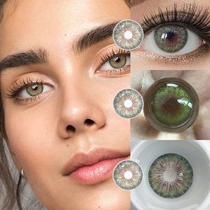 <span class=keywords><strong>Lentilles</strong></span> de contact colorées super naturelles en gros |   <span class=keywords><strong>Lentilles</strong></span> souples annuelles HEMA à 40% d'hydratation, design coréen Haipurecon - Product Image 2