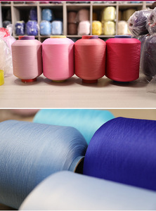 2075/3075/4075 nguyên Trắng acy Polyester/Nylon bao phủ Spandex sợi cho dệt kim và dệt vớ - Product Image 6