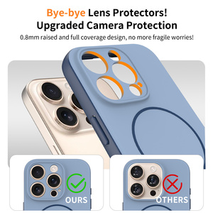 <span class=keywords><strong>Coque</strong></span> de protection antichoc magnétique en TPU et PC avec cadre de protection d'appareil photo pour iPhone 17 16 Pro Max – Vente en gros - Product Image 3