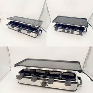 Grill électrique multifonctionnel en acier inoxydable pour 8 personnes avec <span class=keywords><strong>4</strong></span> options de surface de cuisson - Product Image 6