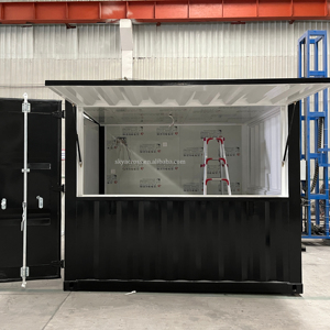 10ft Chất lượng cao container bar nhà hàng đúc sẵn Modular vận chuyển container nhà hàng prefab Homes xách tay kiosk cửa hàng - Product Image 3