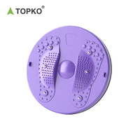 Planche de torsion abdominale TOPKO avec design antidérapant, massage des pieds, thérapie magnétique, renforcement du tronc