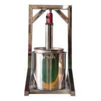 304 acier inoxydable Jack filtre presse Machine extrudeuse à vis manuelle pour filtre jus et jus de légumes