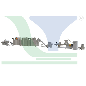 2025 khối bánh mì đôi vít đùn giòn công suất khác nhau salad toppers/PAN cubetti quá trình dòng - Product Image 4