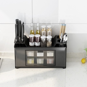 High-end Atmospheric 304 Stainless Steel Desktop Kitchen Storage Rack <strong>Spice</strong> <strong>Box</strong> - Product Image 6