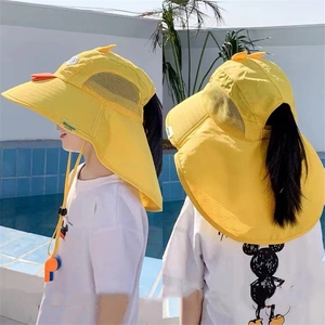 Sombrero de Pescador para Niños de 3 a 12 Años, con Diseño de Animales, para Viajes al Aire Libre, Uso Diario, Verano, Playa, Protección Solar, Transpirable, con Ala Ancha - Product Image 4