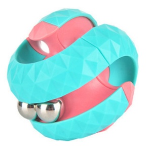 Spinner Antiestrés Innovador de Plástico Azul, Juguete Sensorial para Dedos, Cubo Giratorio de Pinball, Juguete de Descompresión - Product Image 5