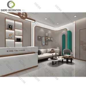 Vitrine à bijoux de haute qualité avec métal et verre pour comptoir de magasin de bijoux, éclairage LED - Product Image 3