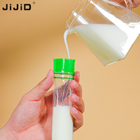 JIJID Sachet Zippé Transparent en Plastique PE pour Emballage de Crèmes Glacées Congelées et Sucettes Glacées – Vente en Gros