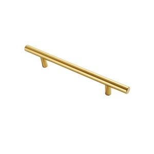 Durable Metal Copper/Zinc Handles Minimalist Stainless Steel <b>Knobs</b> Modern Design Easy Installation Kitchen Dresser Wardrobe - Product Image 1