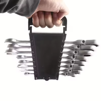Jeu de clés mixtes CR-V personnalisées Clé dynamométrique métrique industrielle à double tête de pouce Outil à main à cliquet Support OEM