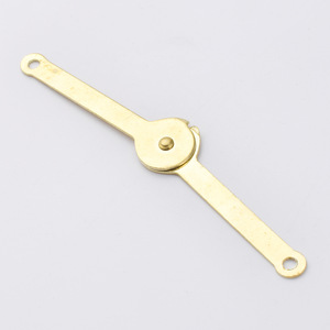Charnière de meuble B525 Jaune Montage en surface Acier au carbone Durable Design minimaliste - Product Image 2