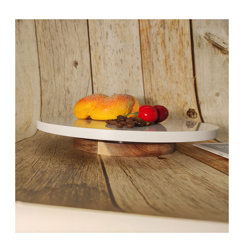 Прямая поставка с завода, мраморный торт, сладкая сервировка, вращающаяся тарелка для отдыха, вращающаяся тарелка для отдыха, тарелки и тарелки с деревянной основой
